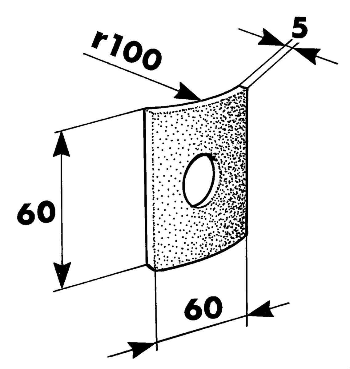 Bricka kupad - BRICKA KUPAD 60x60