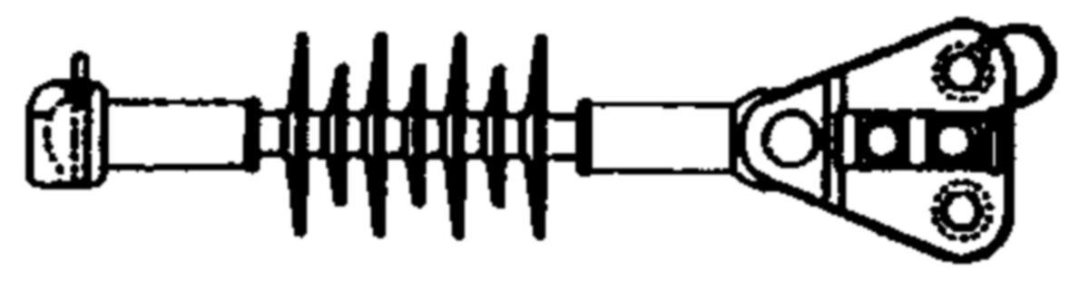 Upphängningssats - KOMPOSITISOLATOR SDP90282.181