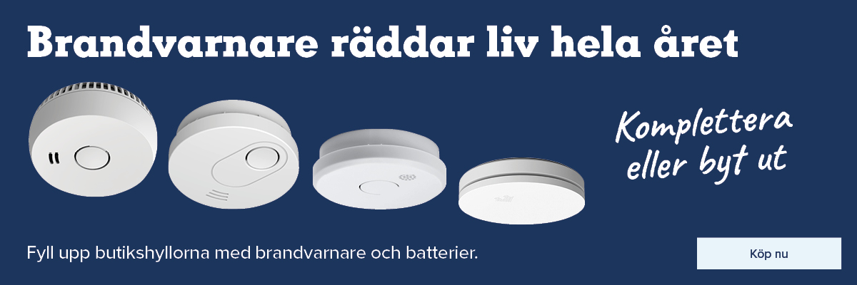 Brandvarnare räddar liv